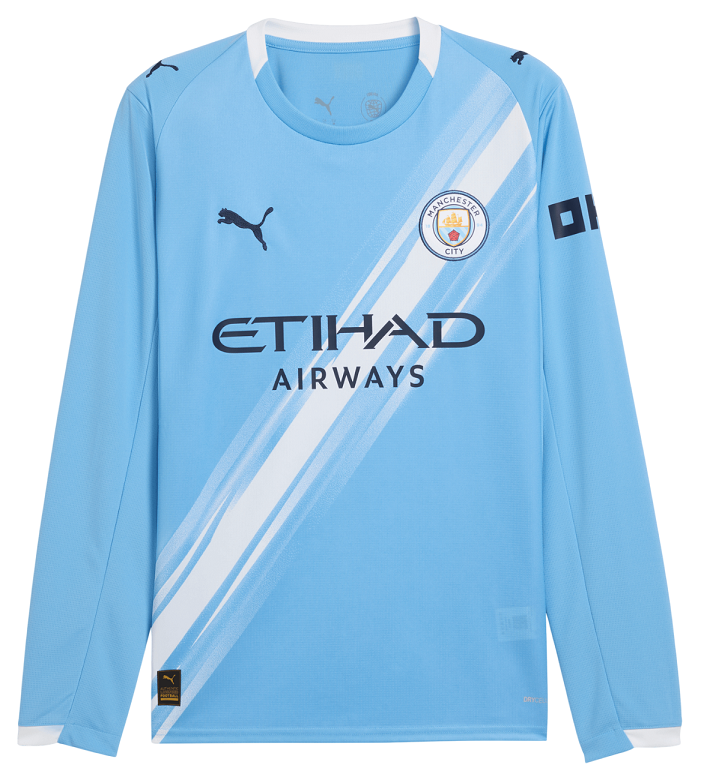 Camisa I Manchester City 2025 2026 Puma oficial manga comprida